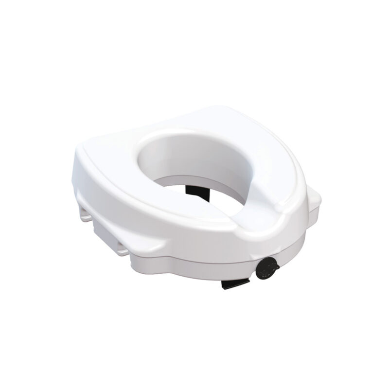 Raised Toilet Seat with Front Locking System LM Global Design